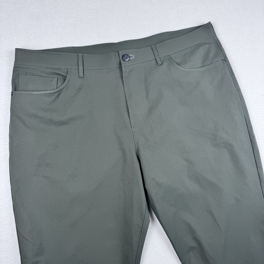 Public Rec Dealmaker 5-Pocket Pant Men 40x32 Green Golf Chino Performance Wick